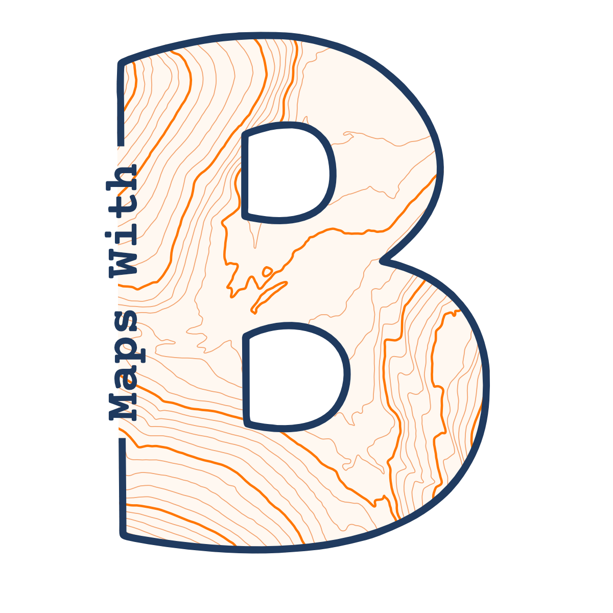 MapsWithB Logo